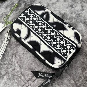 Vera Bradley Black and White Tech Case